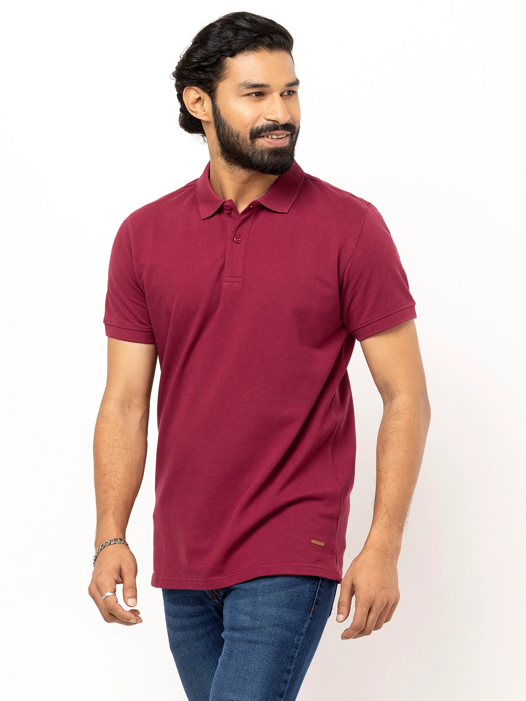 Mulberry Cotton Classic Fit Polo Shirt